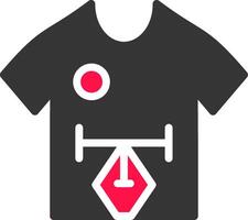 T-Shirt kreatives Icon-Design vektor