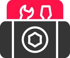 Toolbox kreatives Icon-Design vektor