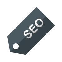 Vektor SEO Tag Icon