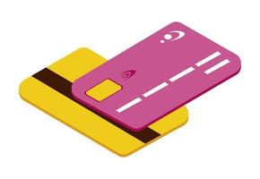 kreditkort bankverksamhet vektor