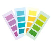 Farben Designer-Palette vektor