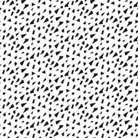 Muster abstrakt Geometrie Dreiecke gebrochen schwarz im Chaos. das dreieckig gestalten von das klein zahlen ist gerichtet schräg auf ein Weiß Hintergrund. einfach Chaos im ein nahtlos Textur vektor