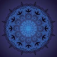 Luxus Mandala Muster Hintergrund, kreisförmig Muster Vektor Design