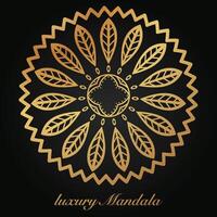 Luxus Mandala Muster Hintergrund, kreisförmig Muster Vektor Design