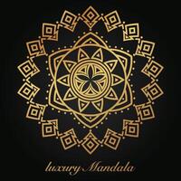 Luxus Mandala Muster Hintergrund, kreisförmig Muster Vektor Design