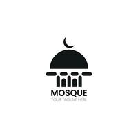 vektor islamic moské logotyper design