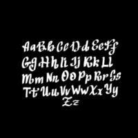 elegante Blackletter-Gothic-Alphabet-Schriftart. Typografie-Schriftart im klassischen Stil für Logo, Poster, Einladung. Vektorillustration.eps vektor
