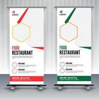 snabb mat rulla upp baner design mall matlagning, Kafé och restaurang meny, mat beställning, skräp mat. vektor illustration för baner, affisch, flygblad, omslag, meny, broschyr