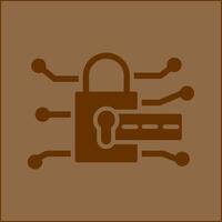 Passcode sperren ii Vektor Symbol