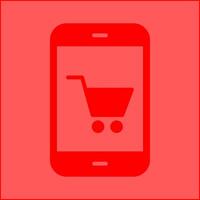 online shopping vektor ikon