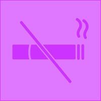 kein rauchen-vektorsymbol vektor