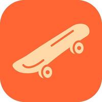 skateboard vektor ikon