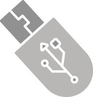 USB-Vektorsymbol vektor