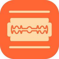 Vektorsymbol für Rasierklinge vektor