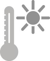 Symbol für Temperaturvektor vektor