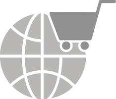 World-Shopping-Vektor-Symbol vektor