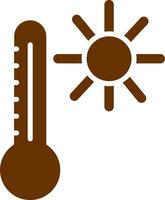 Symbol für Temperaturvektor vektor