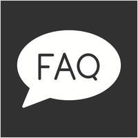 FAQ-Vektorsymbol vektor