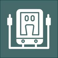 Voltmeter-Vektorsymbol vektor