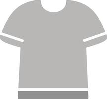 T-Shirt mit Linienvektorsymbol vektor