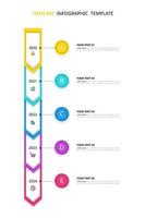 Infografik-Design-Geschäftsvorlage vektor