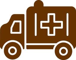 Krankenwagen-Vektor-Symbol vektor