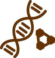 DNA-Vektor-Symbol vektor