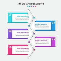 Infografik-Design-Geschäftsvorlage vektor