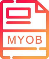 myob kreativ Symbol Design vektor