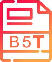 b5t kreativ ikon design vektor