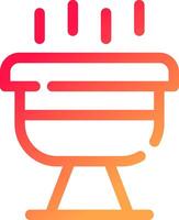 BBQ kreatives Icon-Design vektor