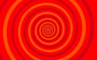 bunte Spirale Hintergrund. hypnotischer, dynamischer Wirbel. Vektor-Illustration vektor