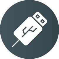 USB kreatives Icon-Design vektor