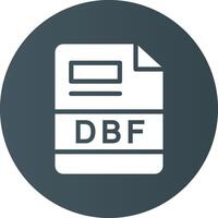 dbf kreativ Symbol Design vektor