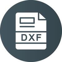 dxf kreativ ikon design vektor