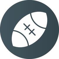 rugby kreativ ikon design vektor