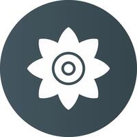 kreatives Icon-Design mit Blumen vektor