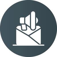 Email Marketing kreativ Symbol Design vektor