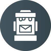 postbox kreatives symboldesign vektor