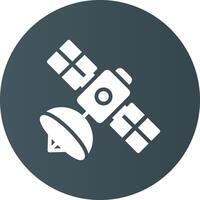 kreatives Icon-Design für Satelliten vektor