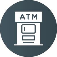 atm kreatives Icon-Design vektor