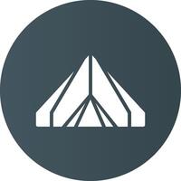 camping kreativ ikon design vektor