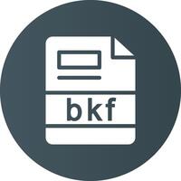 bkf kreativ ikon design vektor