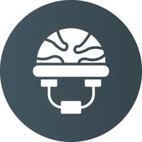 Helm kreatives Icon-Design vektor