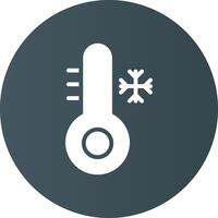 Thermometer kreatives Icon-Design vektor