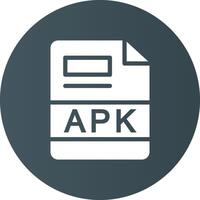 apk kreativ ikon design vektor