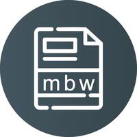 mbw kreativ Symbol Design vektor