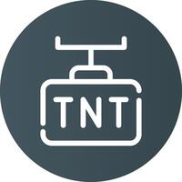 tnt kreatives Icon-Design vektor