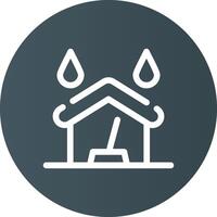 Wasser Beschädigung Reinigung kreativ Symbol Design vektor