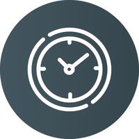 Uhr kreatives Icon-Design vektor